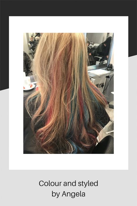 Colour and styled by Angela