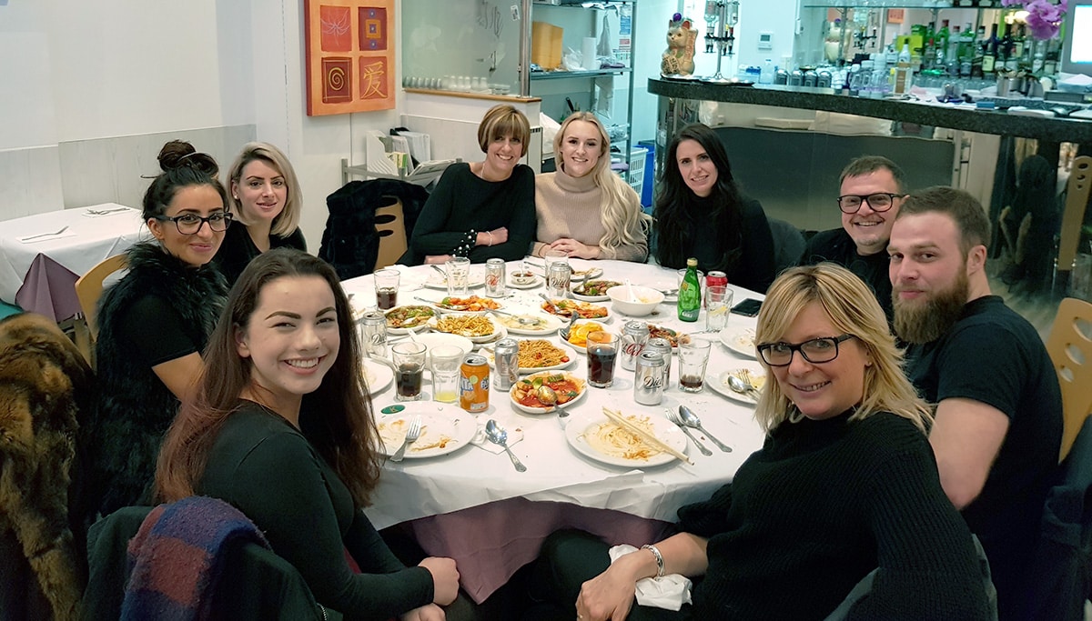 The 77 Hill team dinner 2018