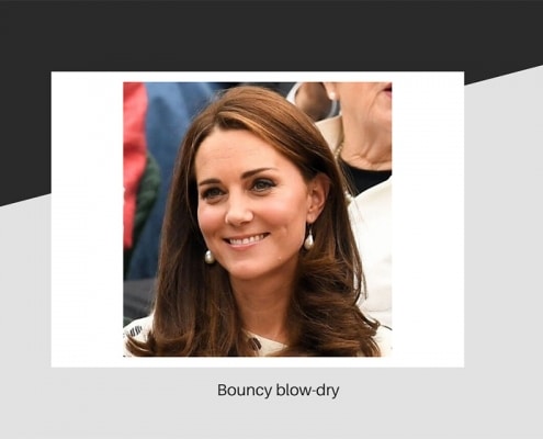Kate Middleton bouncy blow dry