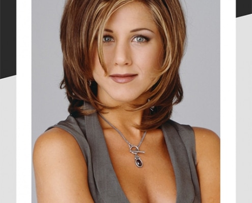 Jennifer Anniston hair cut in 1990