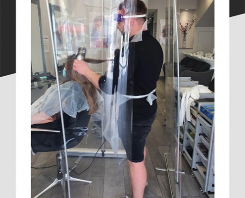 Working safely in a hair salon