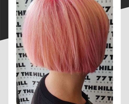 Candyfloss pink colouring for summer