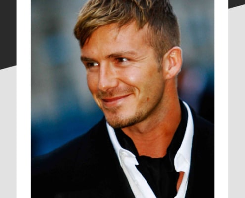 Hair styles of David Beckham