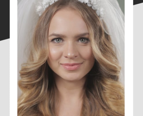 Wedding hair from the 70's