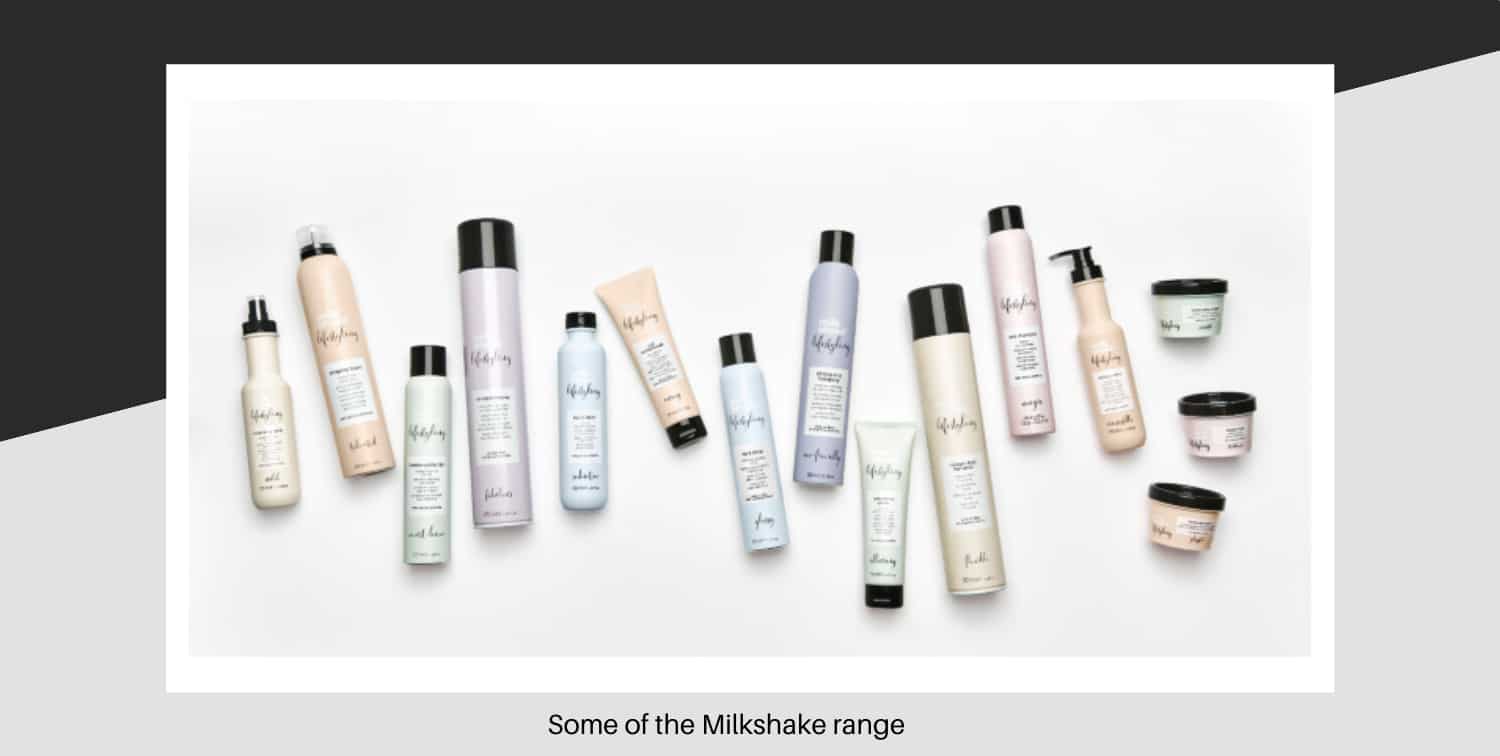 Milkshake hair range