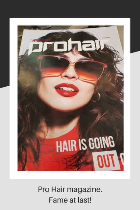 Professional Hair Styling magazine cover