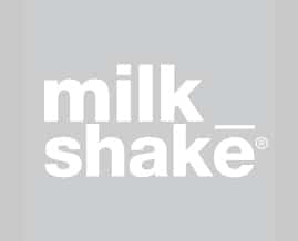 Milkshake hair logo