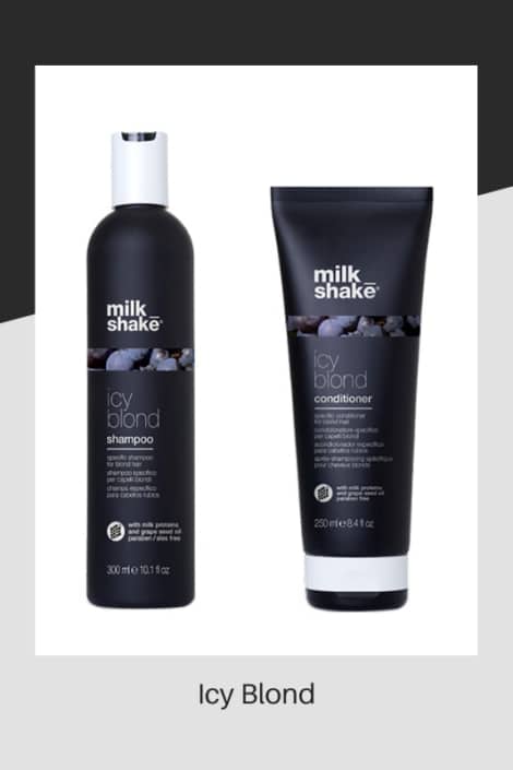 Milkshake Icy blond shampoo and conditioner