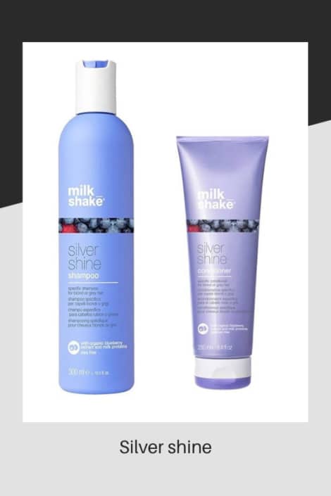 Milk Shake silver shine shampoo and conditioner