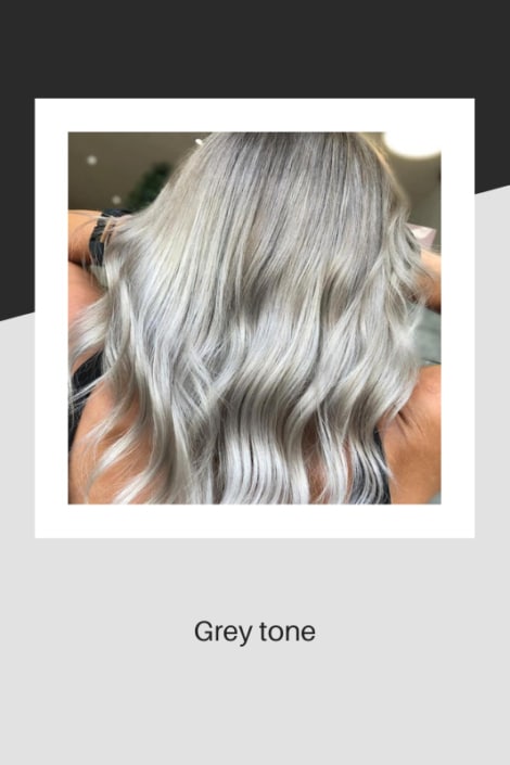 Grey hair toner