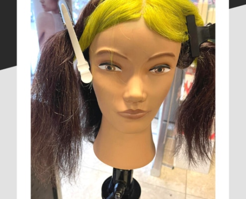 Hair colour correction model