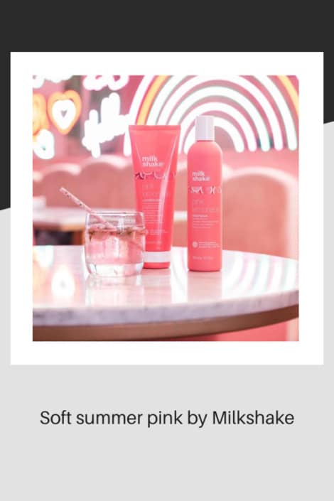 New Milkshake Soft Summer Pink shampoo and conditioner