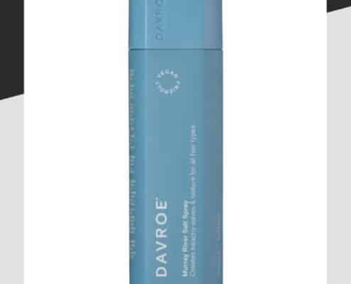 Texture salt spray hair product by Davroe