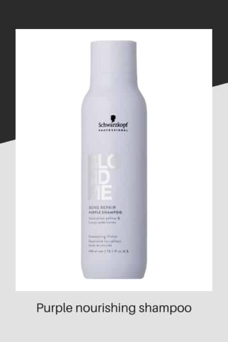 Schwarzkopf Professional Purple nourishing shampoo