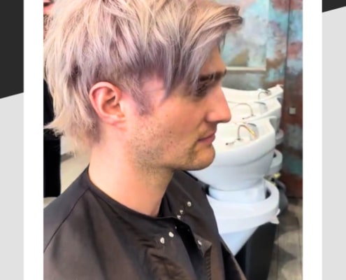 Beautiful lightened hair by 77 The Hill hair team