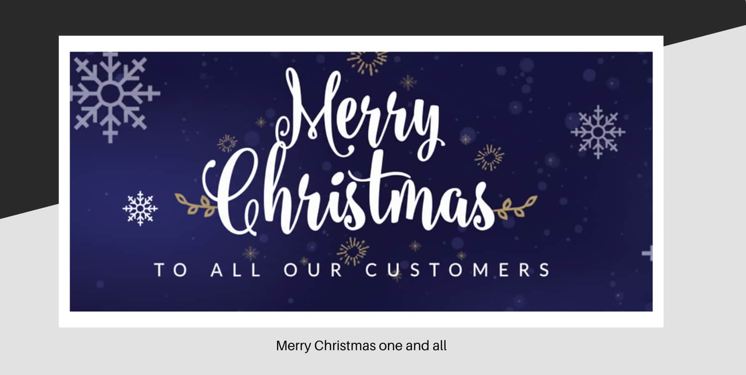 Merry Christmas one and all from 77 The Hill