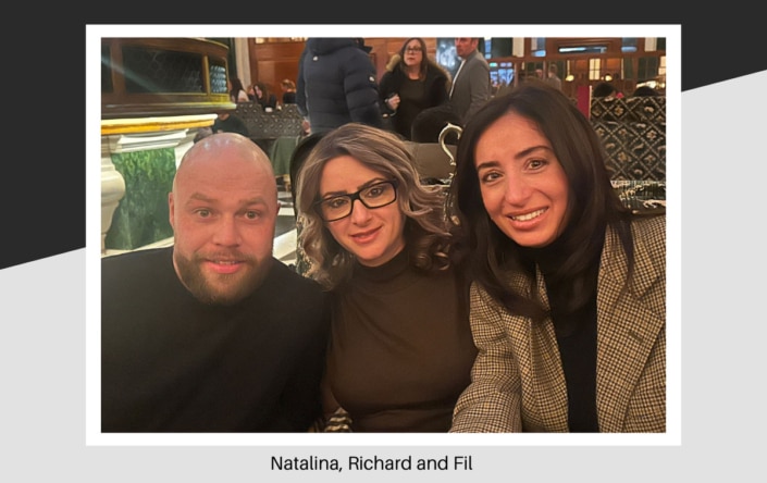 Three of our senior stylists