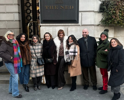 Team 77 The Hill celebrate in January