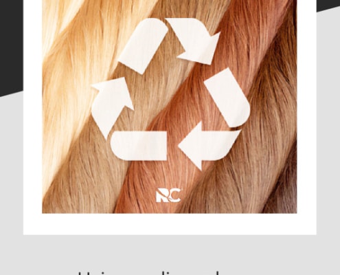 Hair Recycling Scheme badge