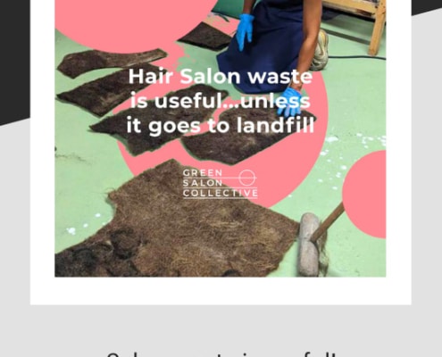 How salon waste can be recycled