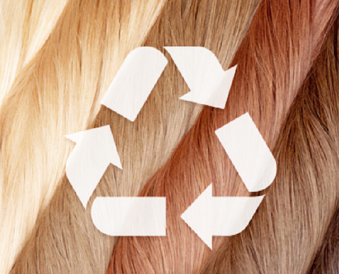 Sustainable hairdressing at our salon