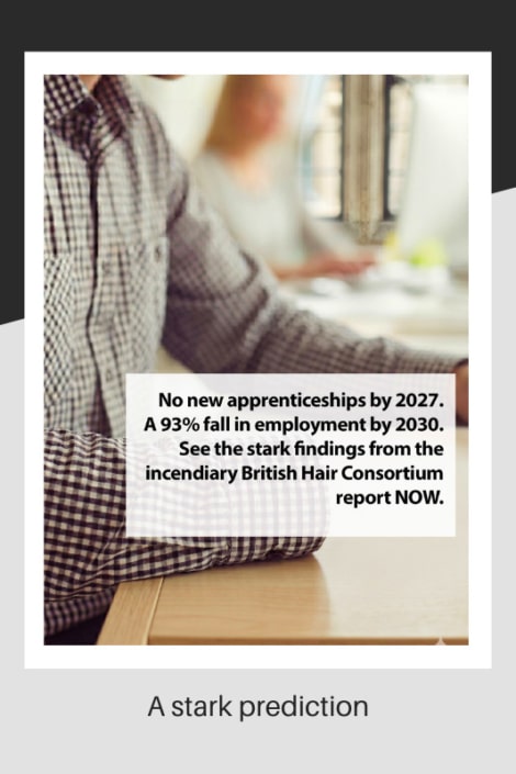 A warning from the British Hair Consortium report.