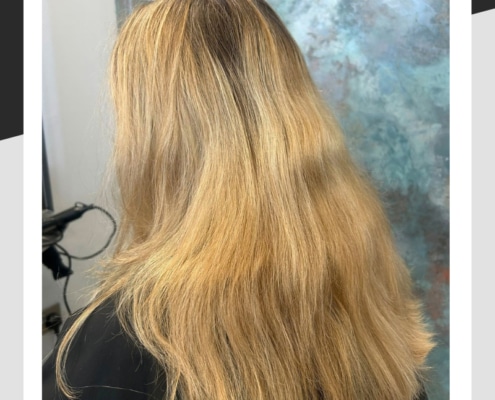 Hair before colouring by Eleni