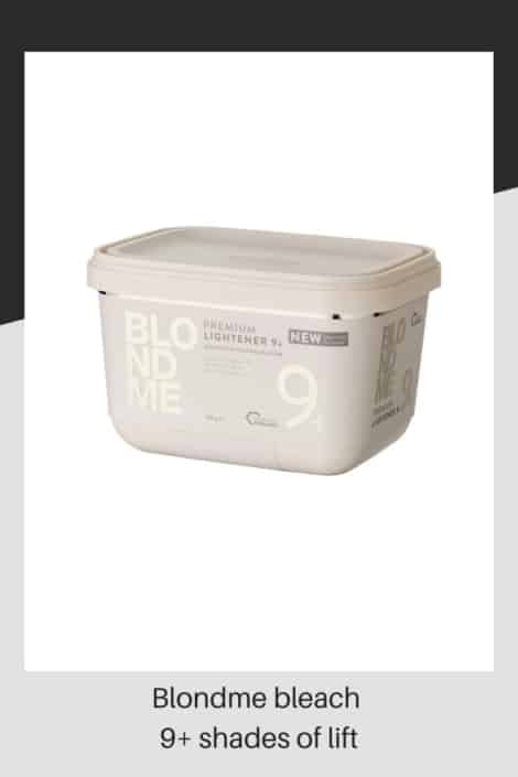 Blondme Premium Lightener with 9+ shades of lift