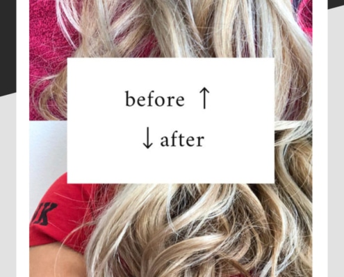 The effects of using ketchup on hair affected by chlorine